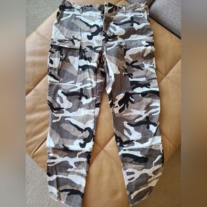 Balenciaga Camo Cargo Pants